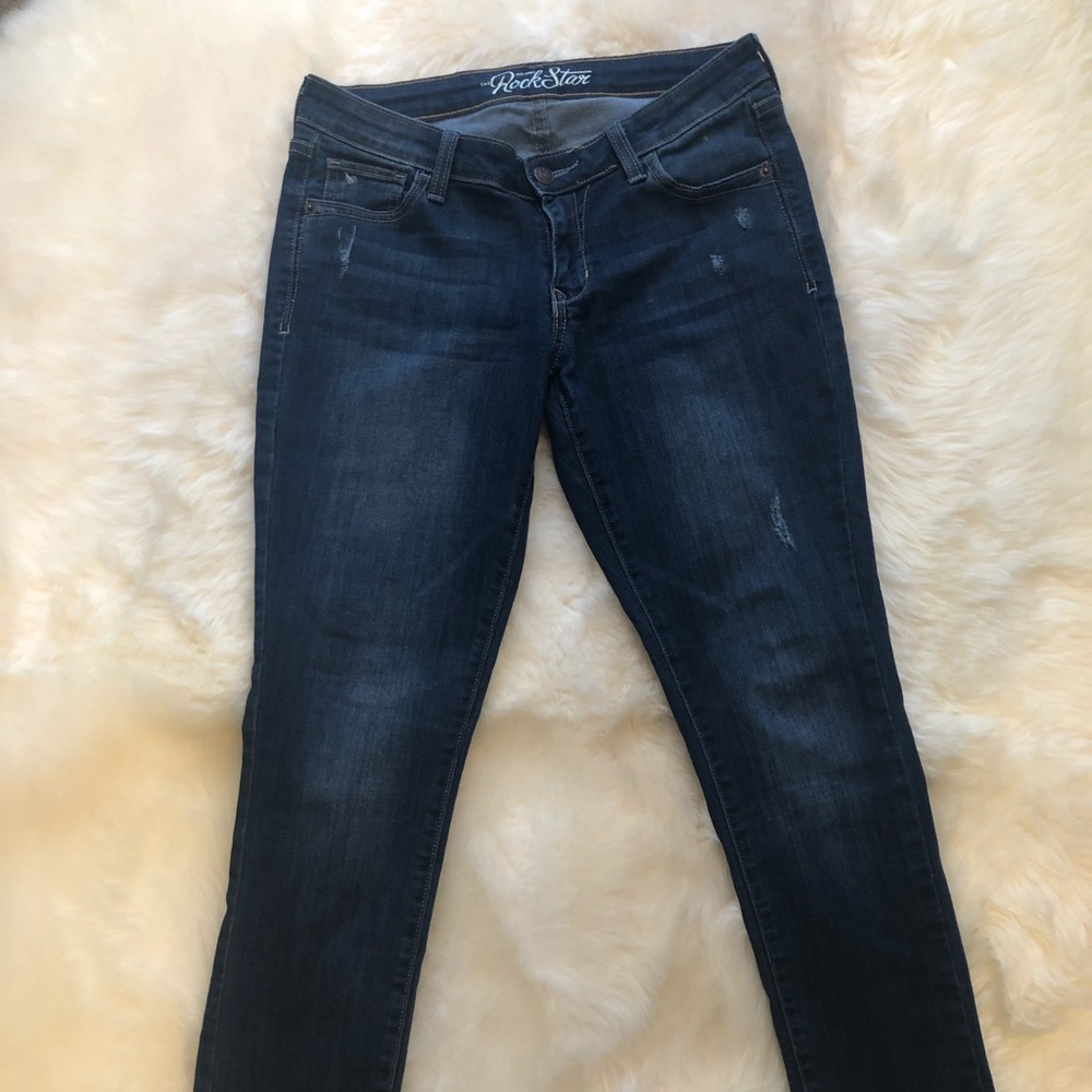 Old Navy Rockstar Mid Rise Skinny Jeans Size 10